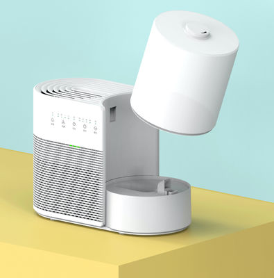 3 Color Lights Show Air Quality Air Purifier Humidifier Adjust Fan Speed EPI088